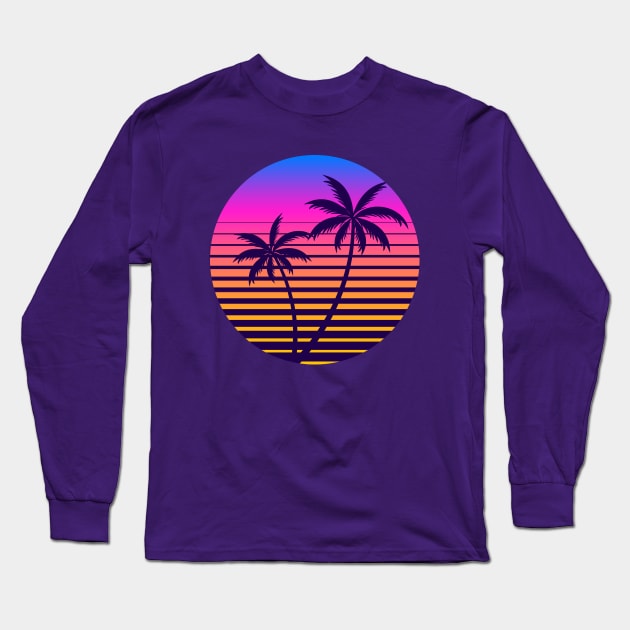 Vintage Surf 90s design Long Sleeve T-Shirt by BACK TO THE 90´S